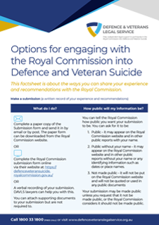 Options to engage with royal commission thumbnail